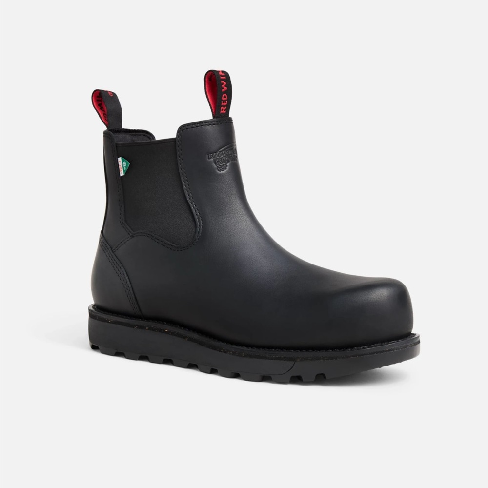 Red Wing Shoes Black Leather Footwear